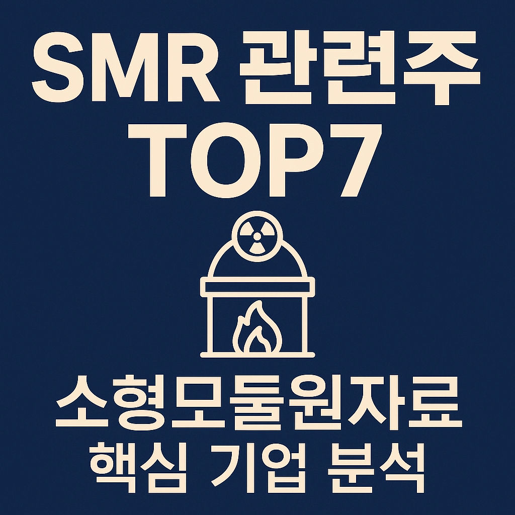 SMR 관련주 TOP7｜소형모듈원자로 핵심 기업 분석