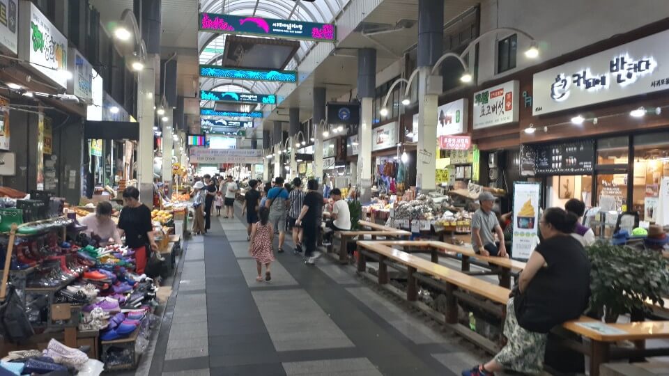 매일 올레시장 풍경