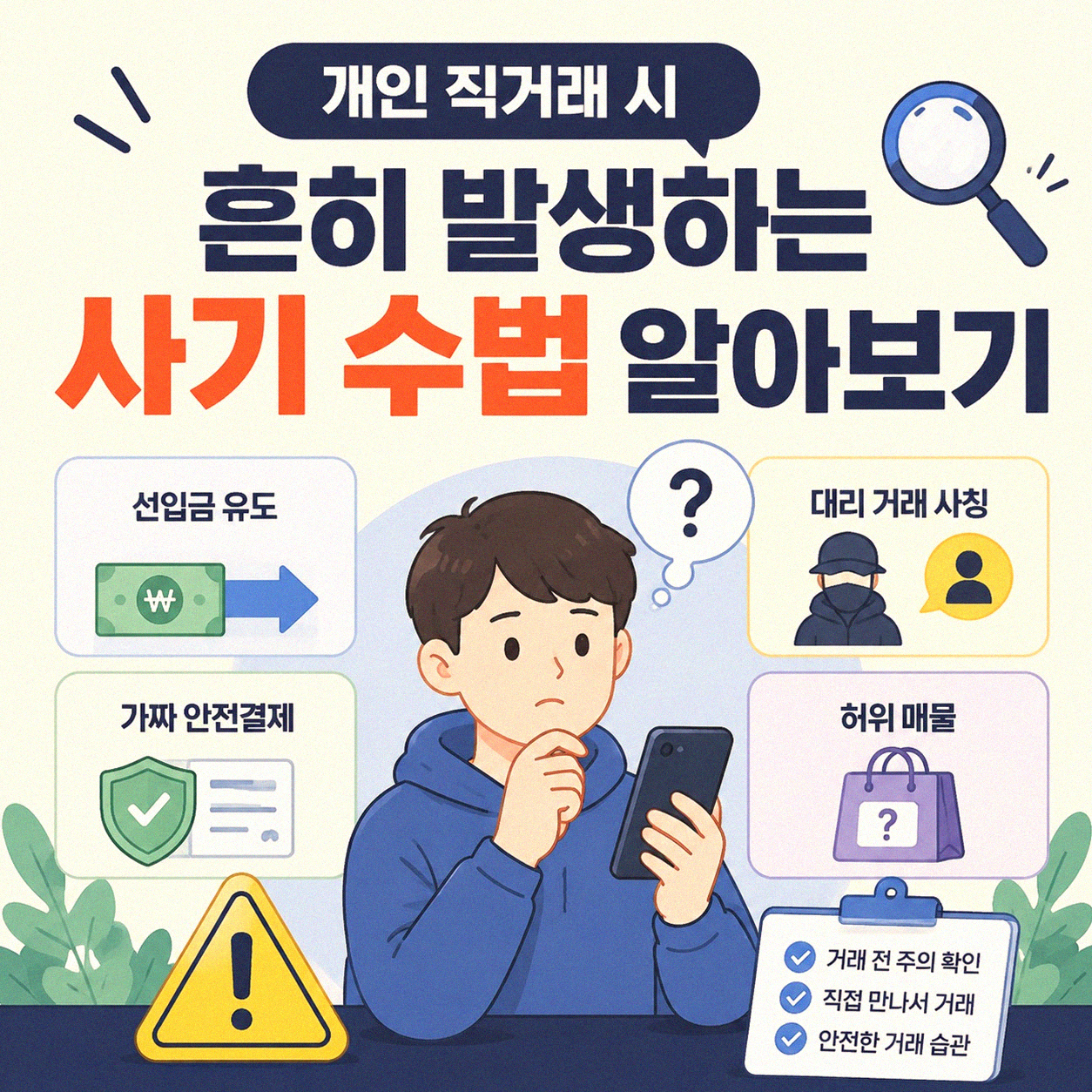 중고차 직거래 사기 유형과 피하는 방법