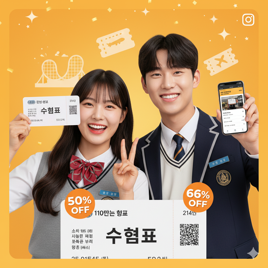 2026 수능 수험생 할인 총정리! 놓치면 후회