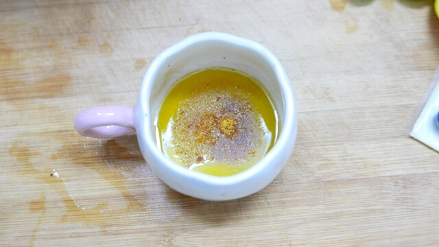 올리브오일 담은 모습