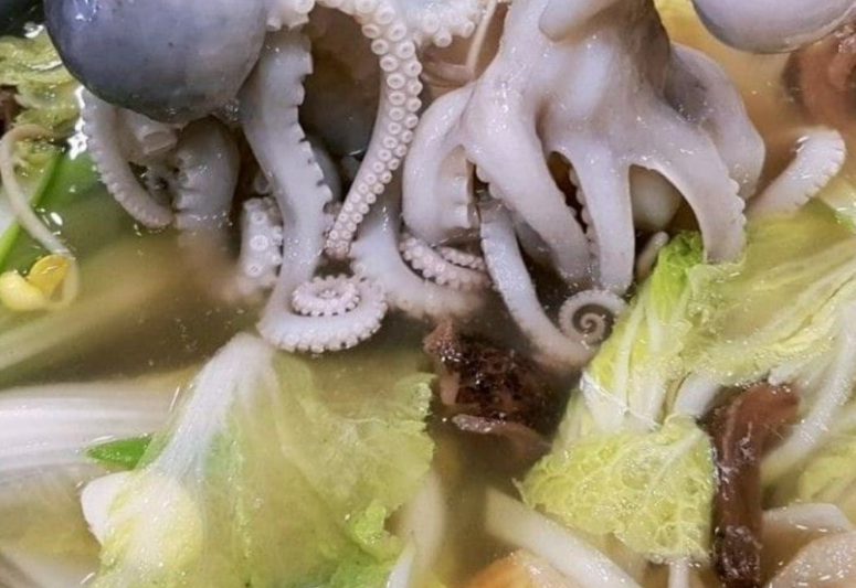 산낙지 연포탕