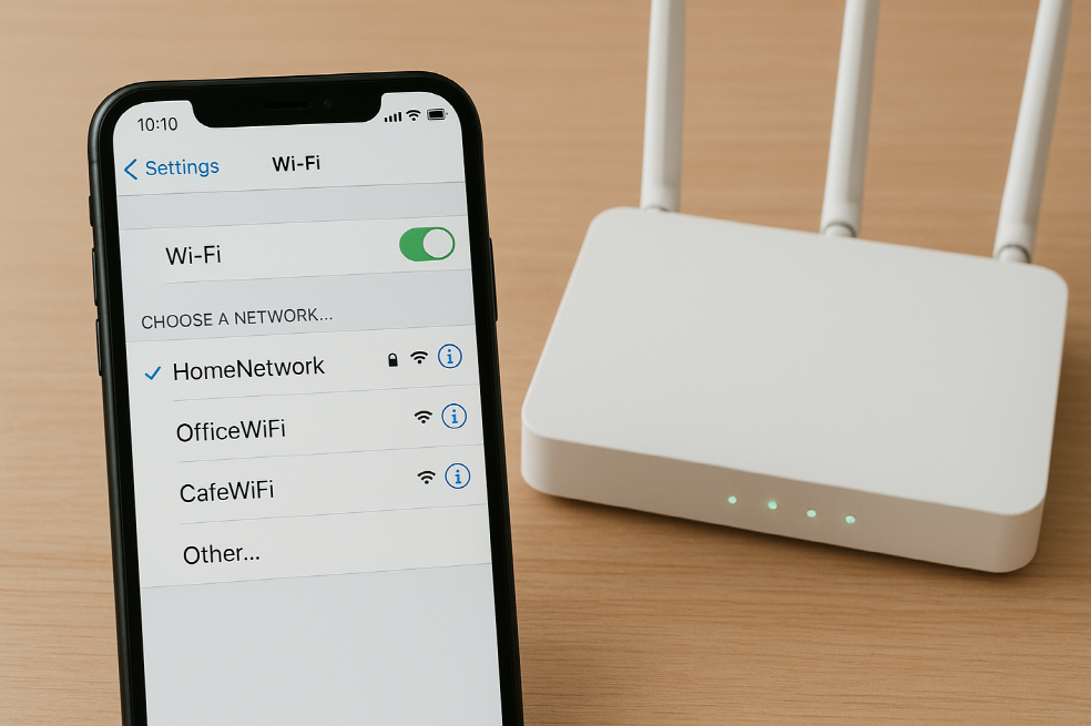 와이파이 속도 향상 비결에 대한 사진