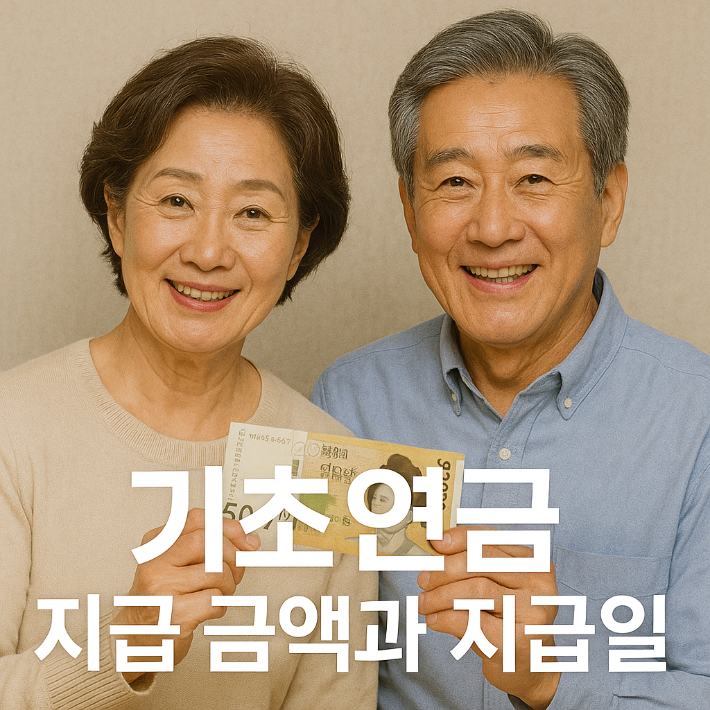기초연금 지급 금액과 지급일