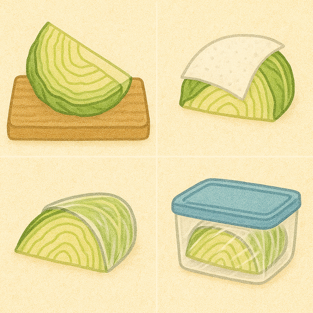 양배추 보관 방법 단계별 이미지