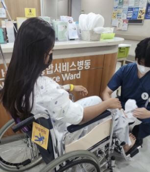 이동국 딸 재아 무릎 수술