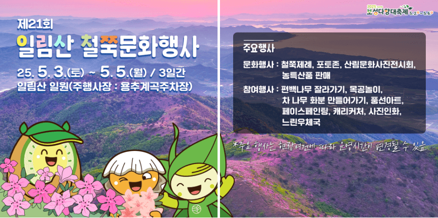 일림산-철쭉문화행사