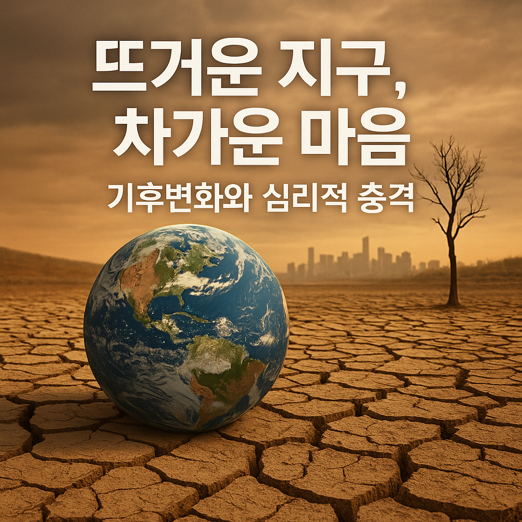 뜨거운 지구, 차가운 마음: 기후 변화와 심리적 충격