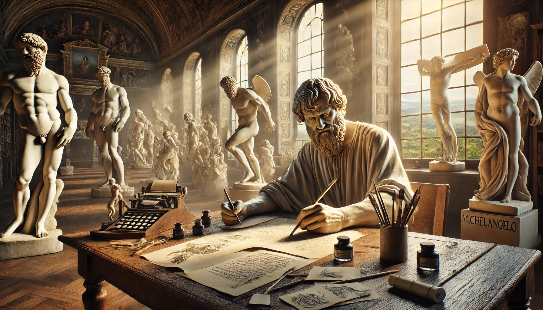 미켈란젤로의 『시집』 르네상스 천재가 남긴 사랑과 예술의 철학