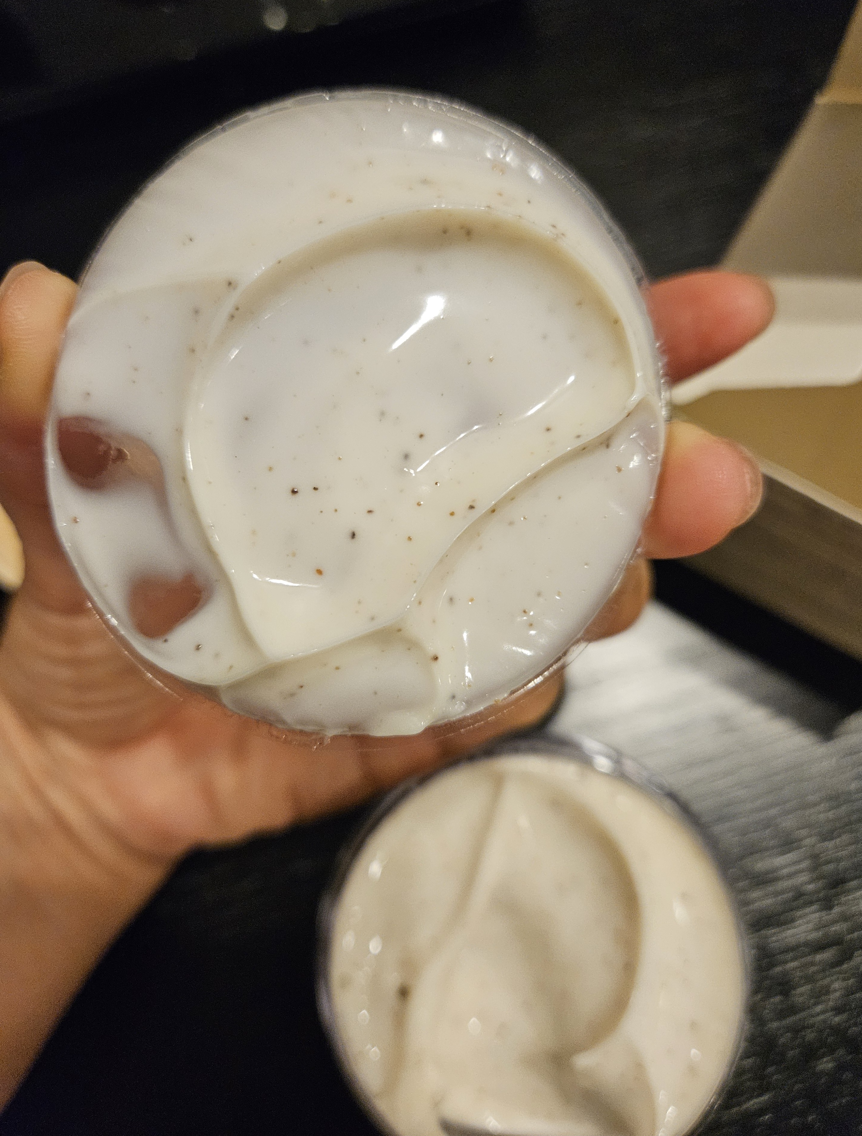 아리얼 스킨밸런스 율무 효소 워시오프 마스크팩 100ml 보호캡 제거