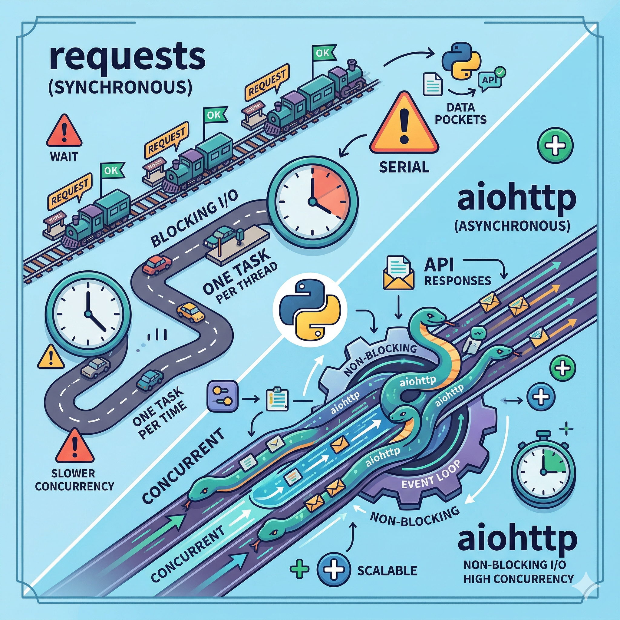 동기(Synchronous)와 비동기(Asynchronous) HTTP 통신