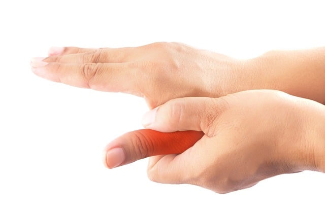 손가락 관절 통증