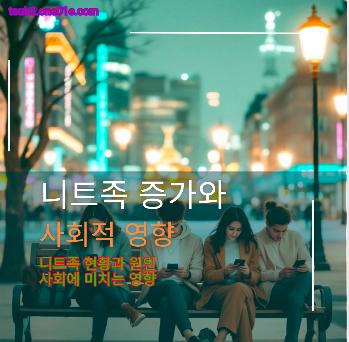 니트족 증가와 사회적 영향