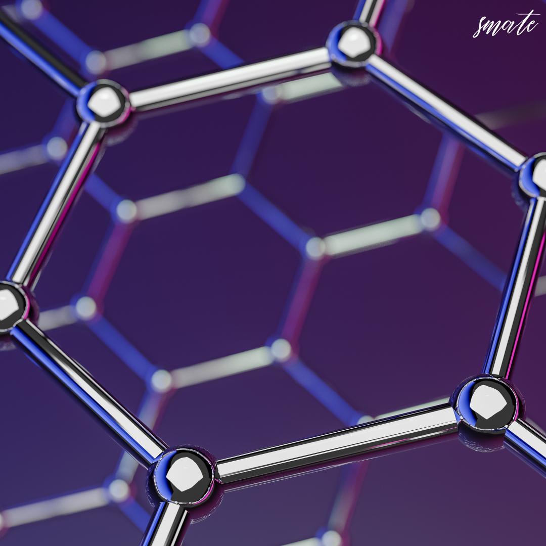 나노입자를 이미지화 한 그림