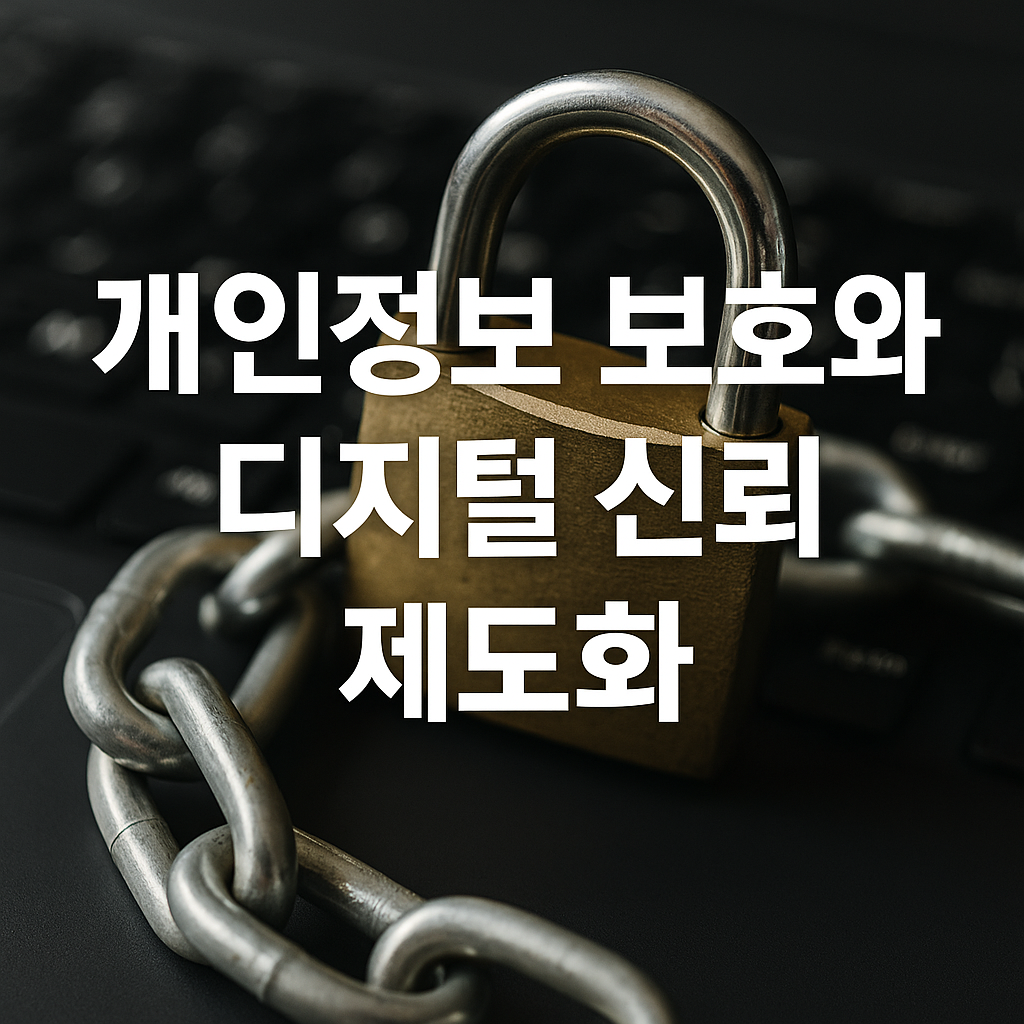 개인정보+디지털 신뢰 제도화