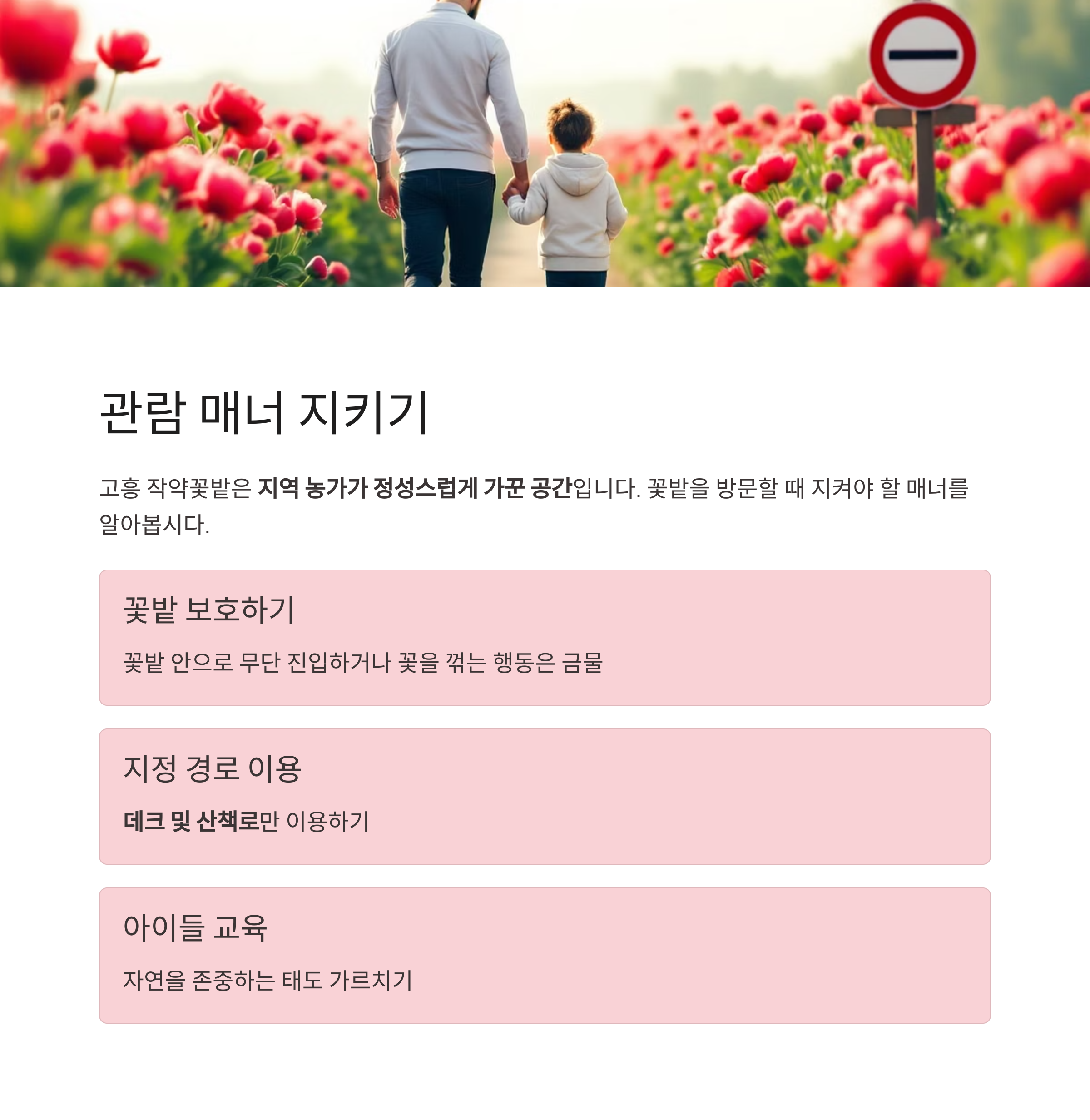 고흥 작약꽃밭, 남도 끝자락에서 피어난 봄의 절정