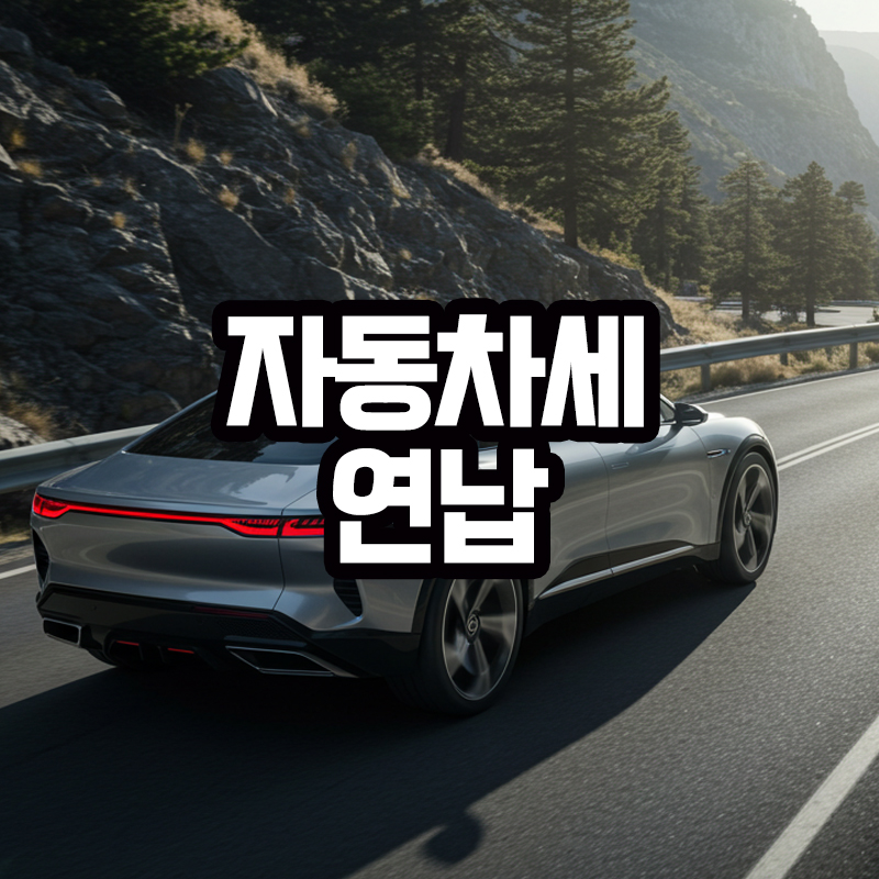 자동차세 연납
