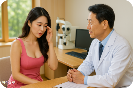 알레르기성 결막염과 안구건조증