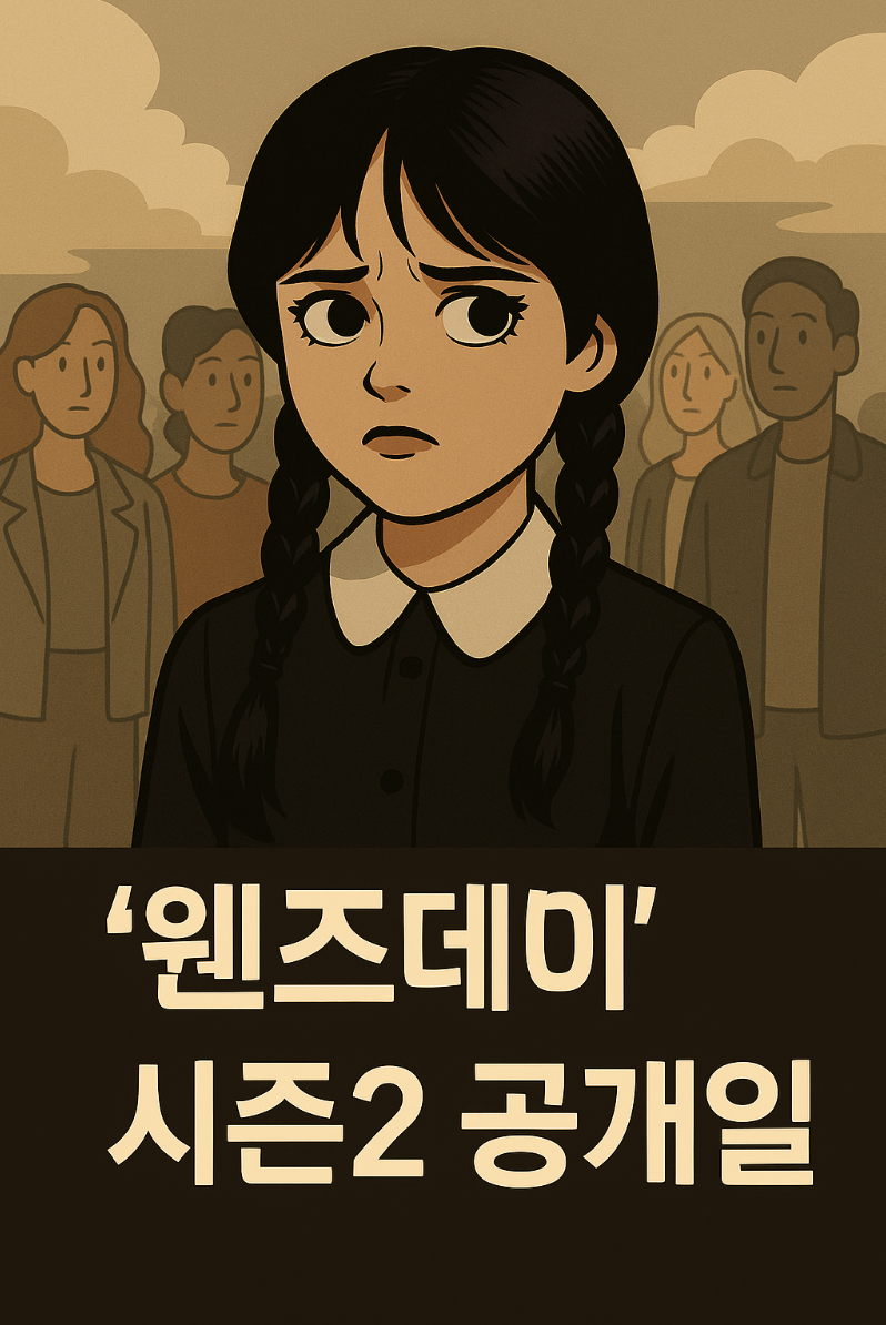 웬즈데이 시즌2 공개일