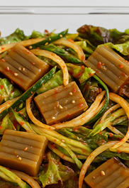 도토리묵 무침