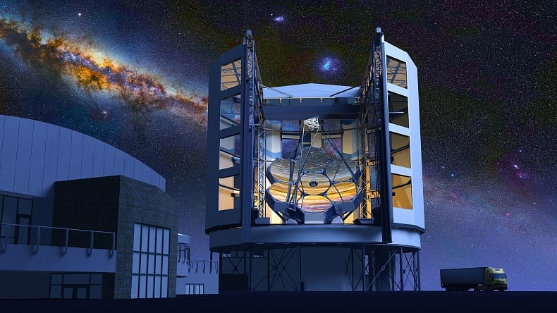 제임스 웹 우주 망원경의 4배 "역대 가장 강력한 망원경" 건설 중 VIDEO: Deep in the Atacama Desert, the world&rsquo;s most advanced telescope is being built