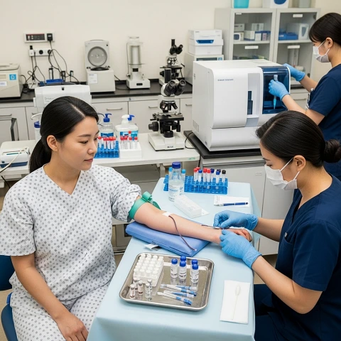 혈액검사와 소변검사는 신장 기능 이상을 조기에 발견하는 핵심 검사입니다