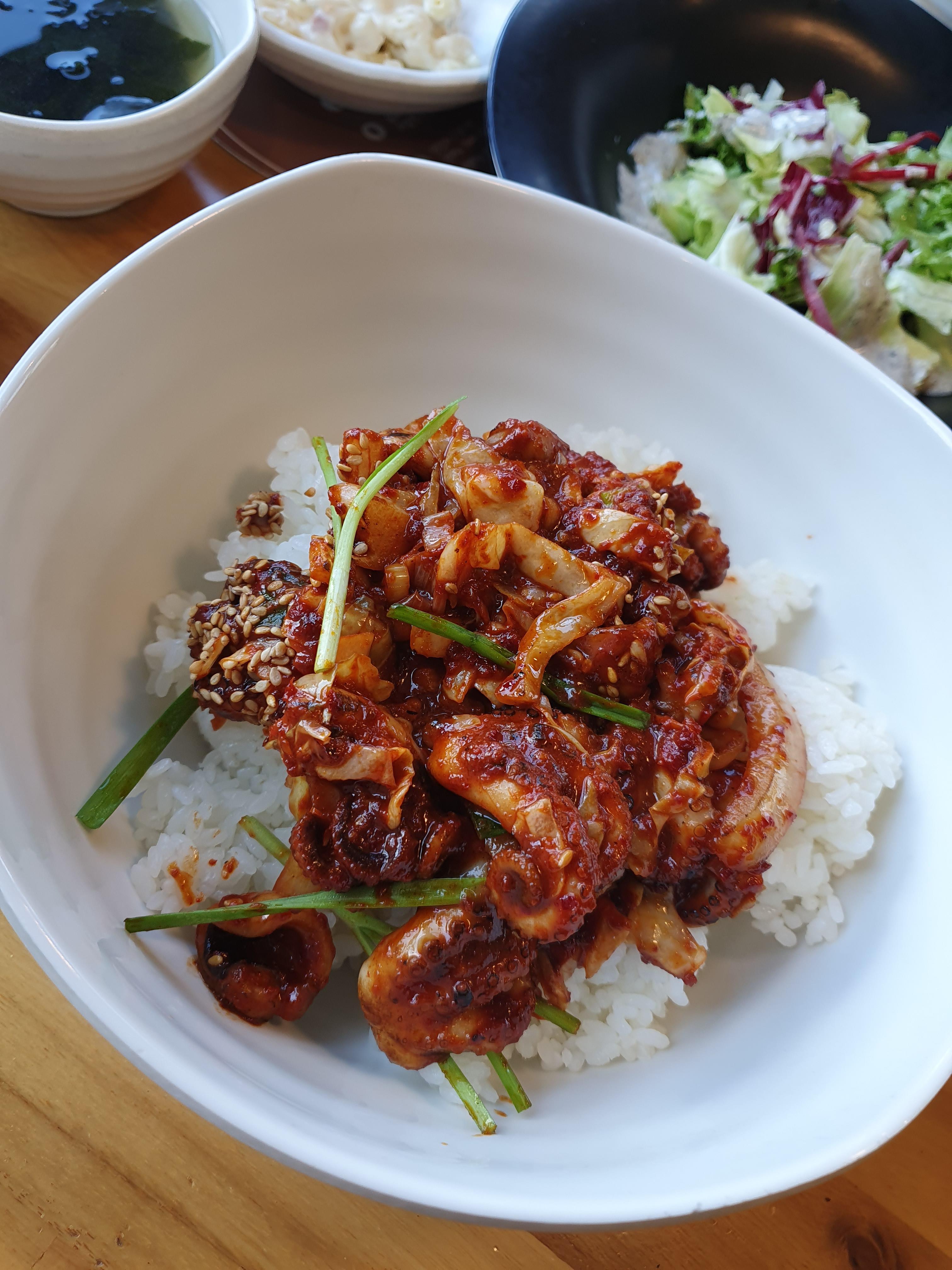 학하동 맛집 복사꽃피는집 쭈꾸미 덮밥