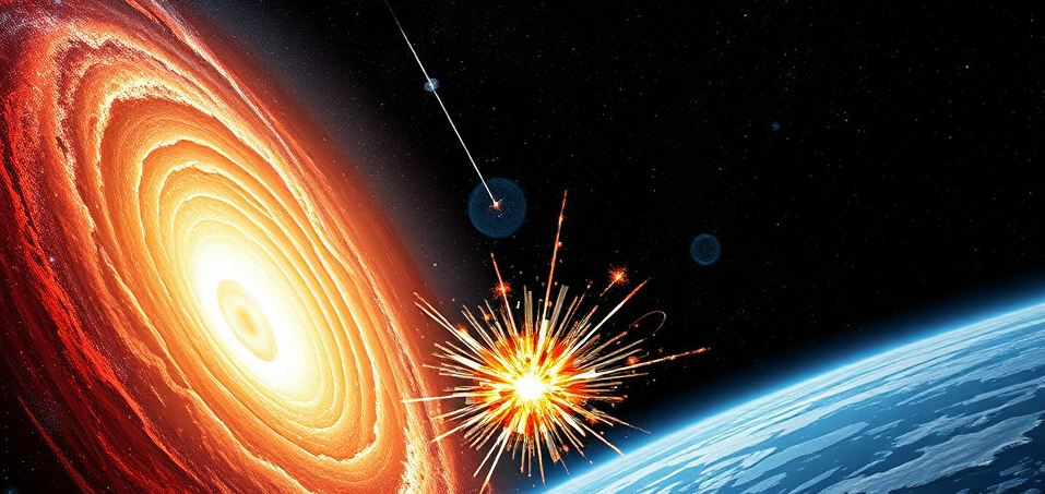 우주 이론에 대해 이미지