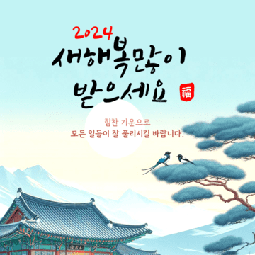 2024 설날 이미지