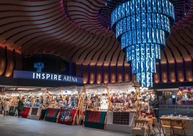 인스파이어 아레나 로툰다 사진