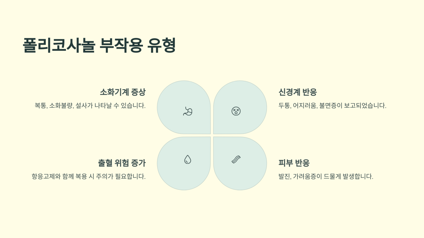 폴리코사놀 부작용 4