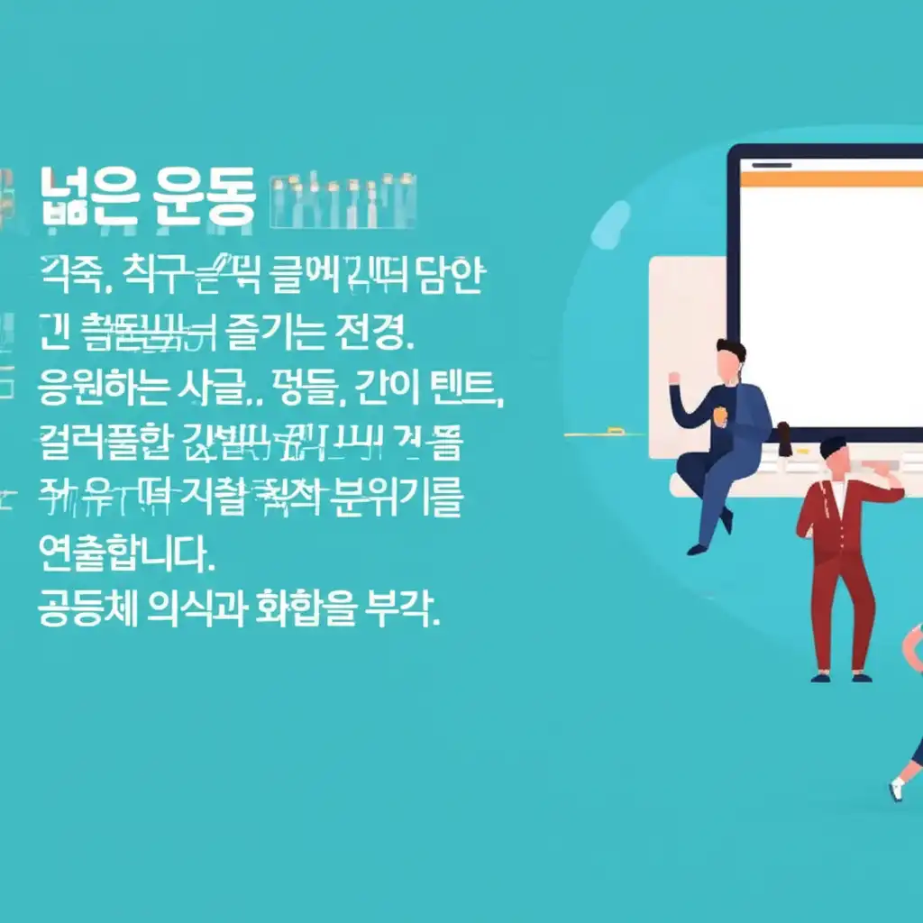 스포츠의 날: 지역 커뮤니티 스포츠 축제의 즐거운 활동