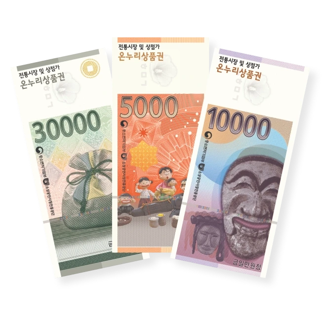 온누리상품권 지류형