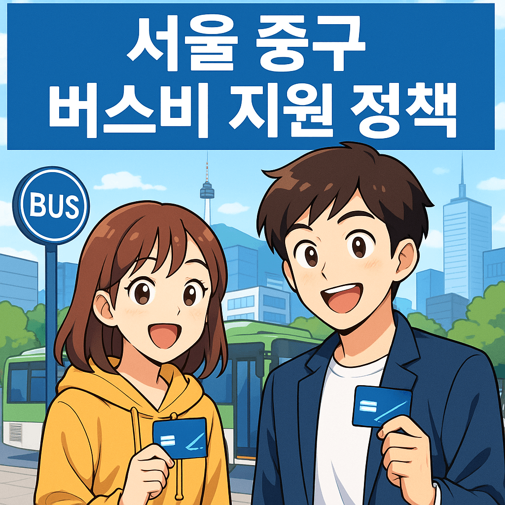 서울 중구 버스비 지원정책