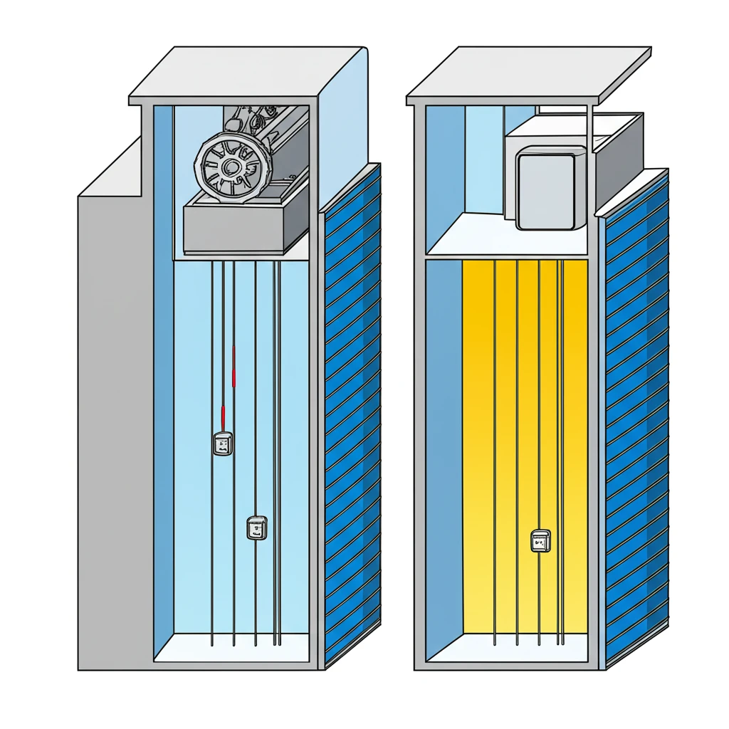현대 건축 필수 솔루션 MRL 승강기..