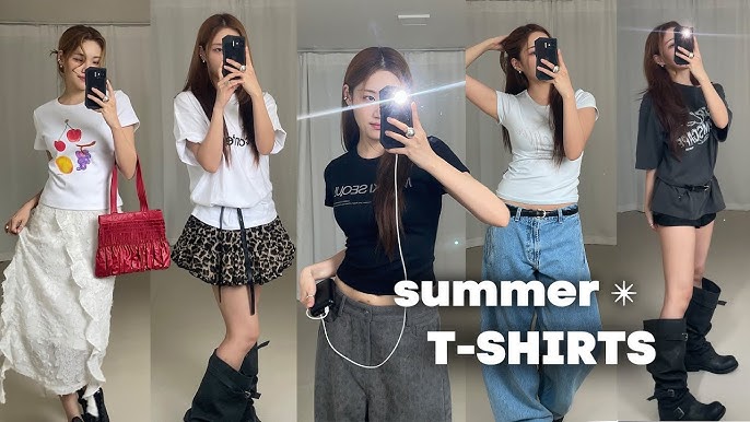 반팔 티셔츠 세일 여름 쇼핑 타이밍