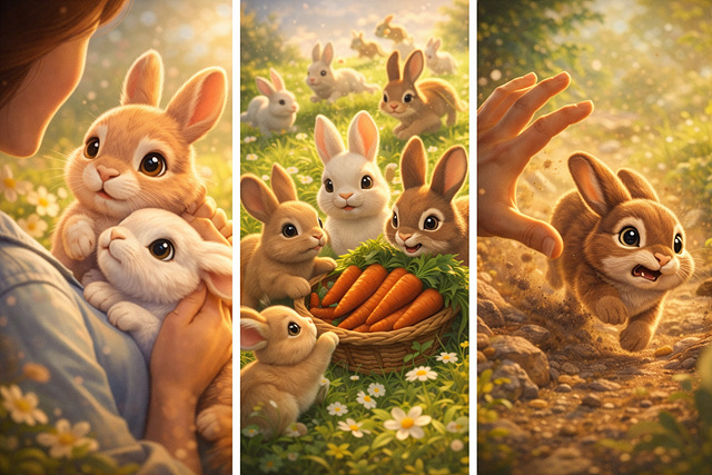 토끼 꿈해몽 - 상황별 토끼 꿈해몽 완벽 정리