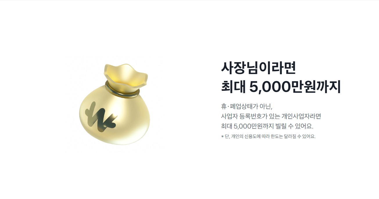 토스뱅크 사장님 마이너스 통장 대출