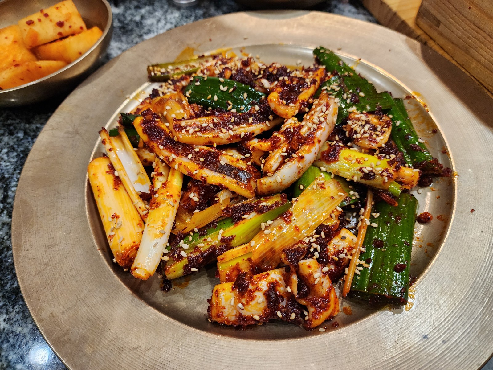 오징어 숯불구이