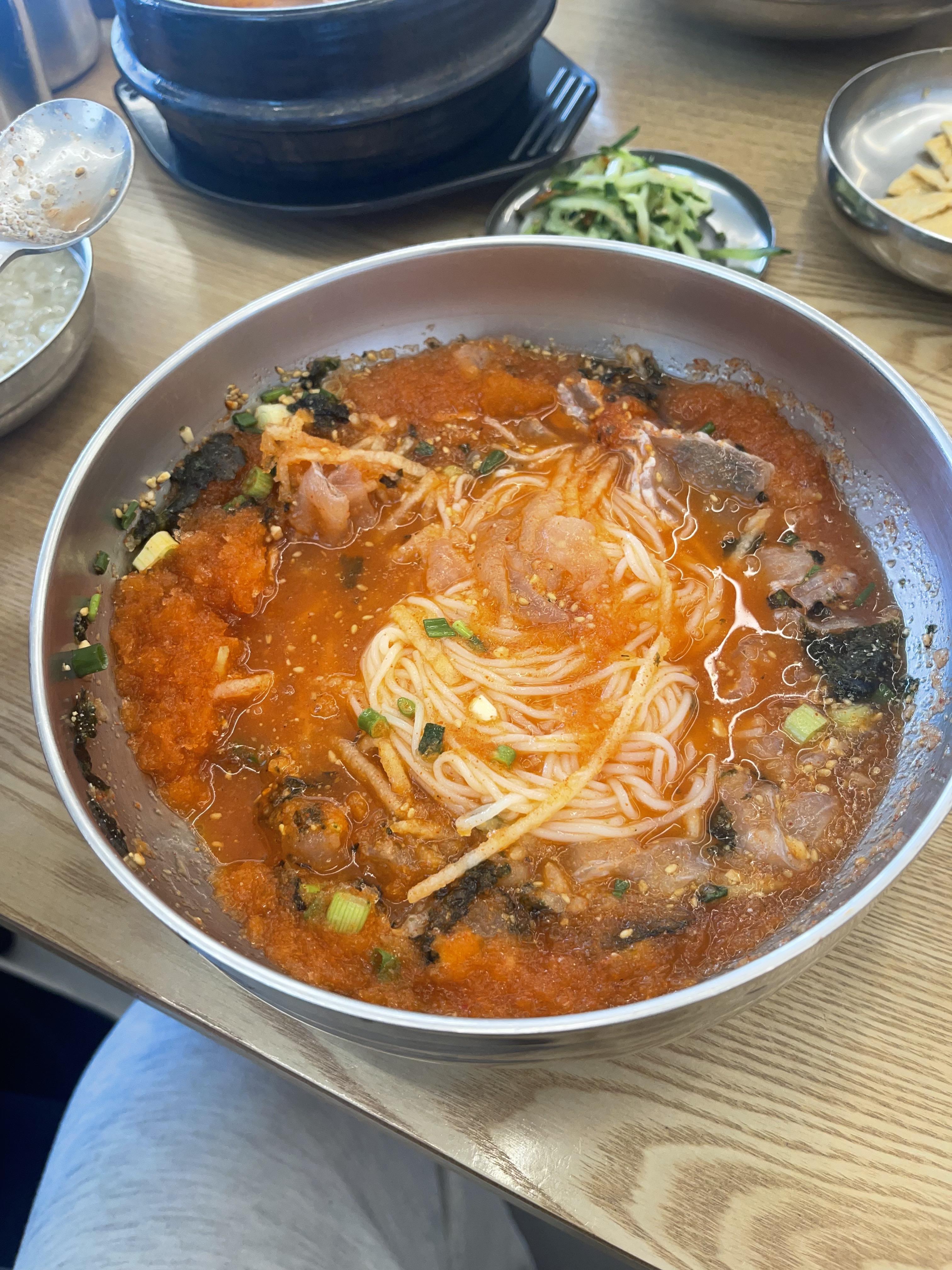 환여횟집 포항 물회 맛집