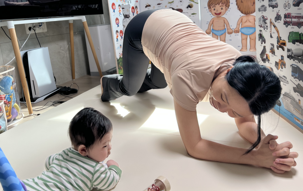 산후코어운동, 플랭크