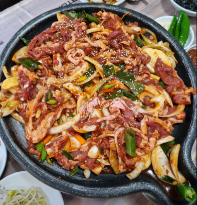 오리양념불고기