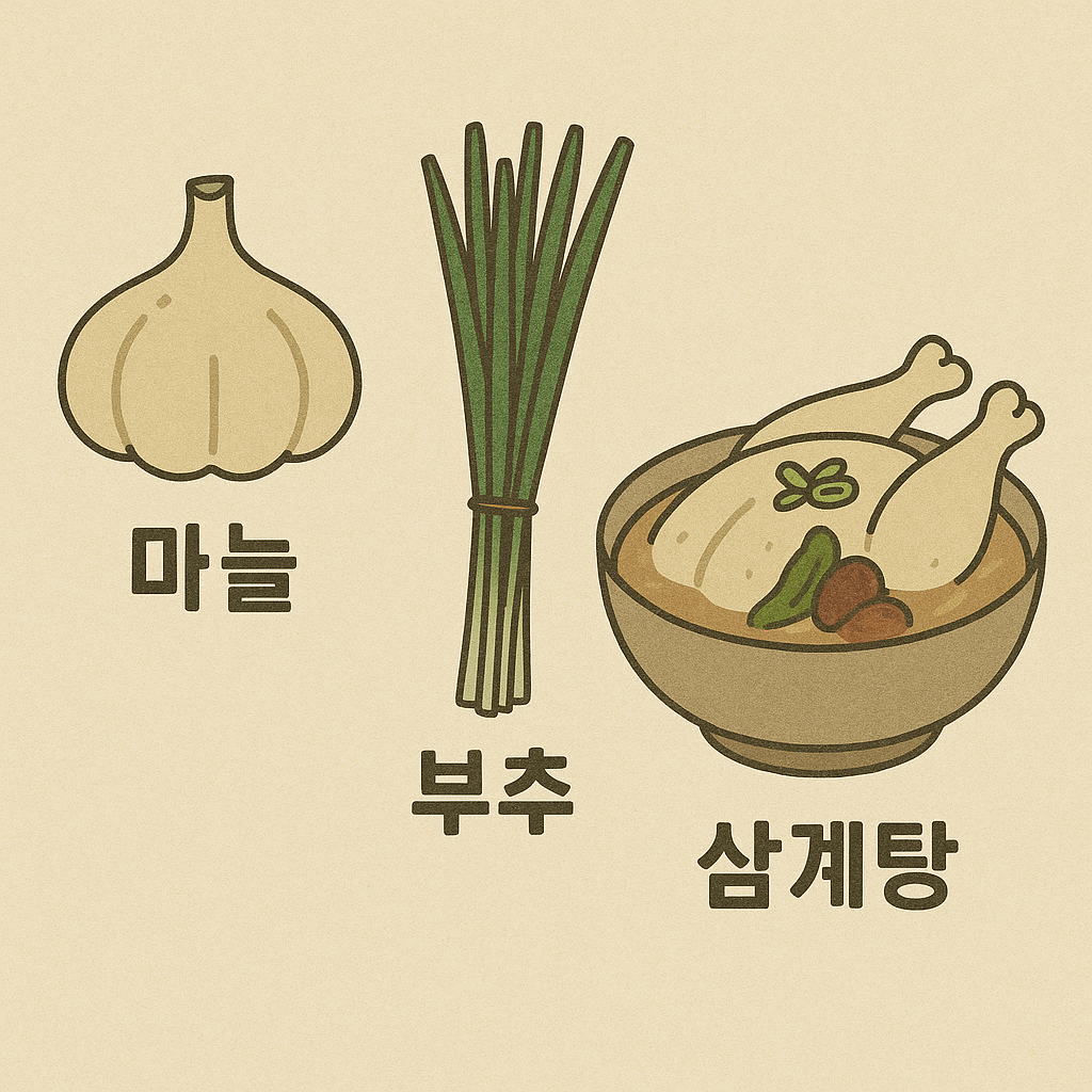 따뜻한 성질의 음식