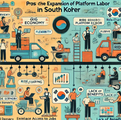 플랫폼 노동 확산이 경제 구조 및 고용 질에 미치는 장단점