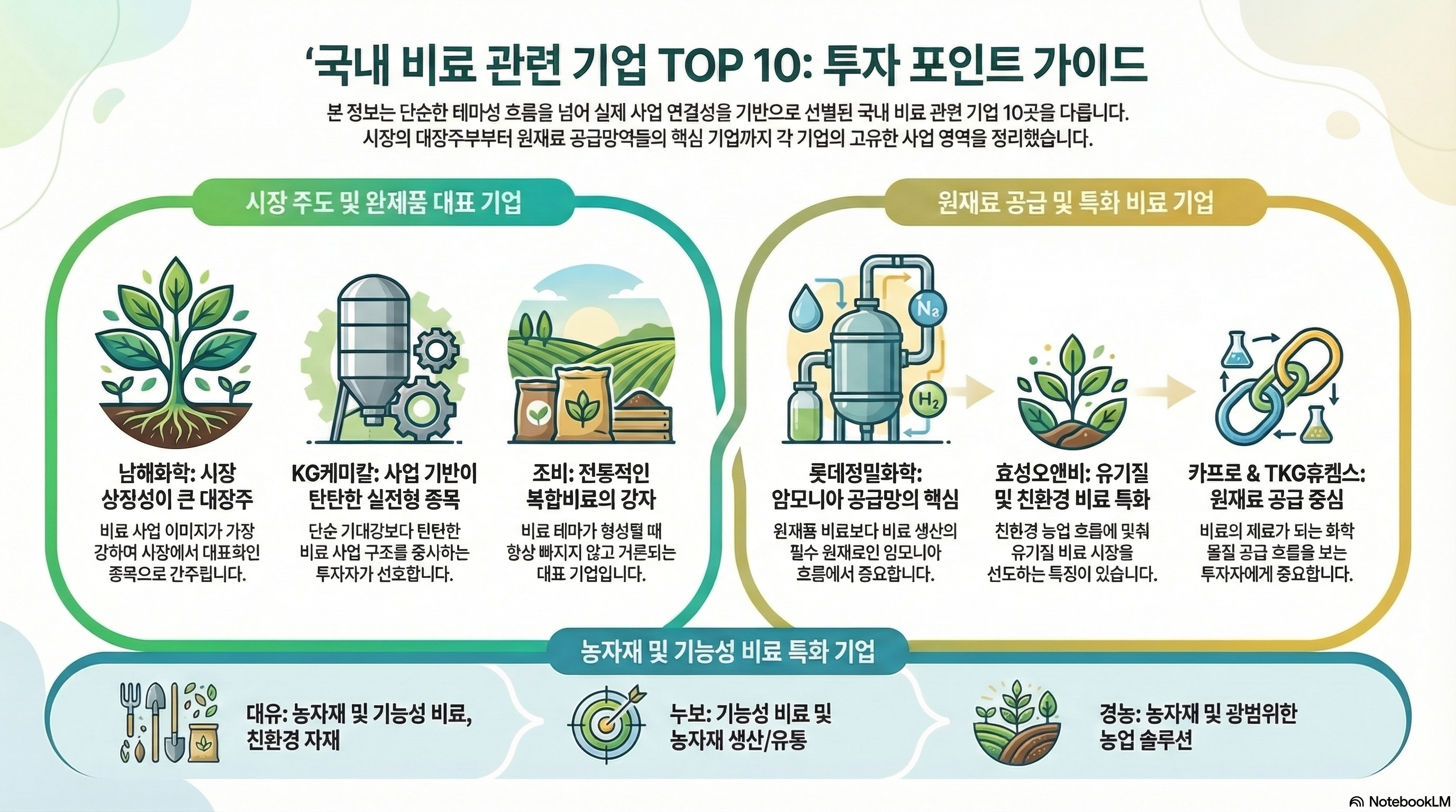 비료 관련주
