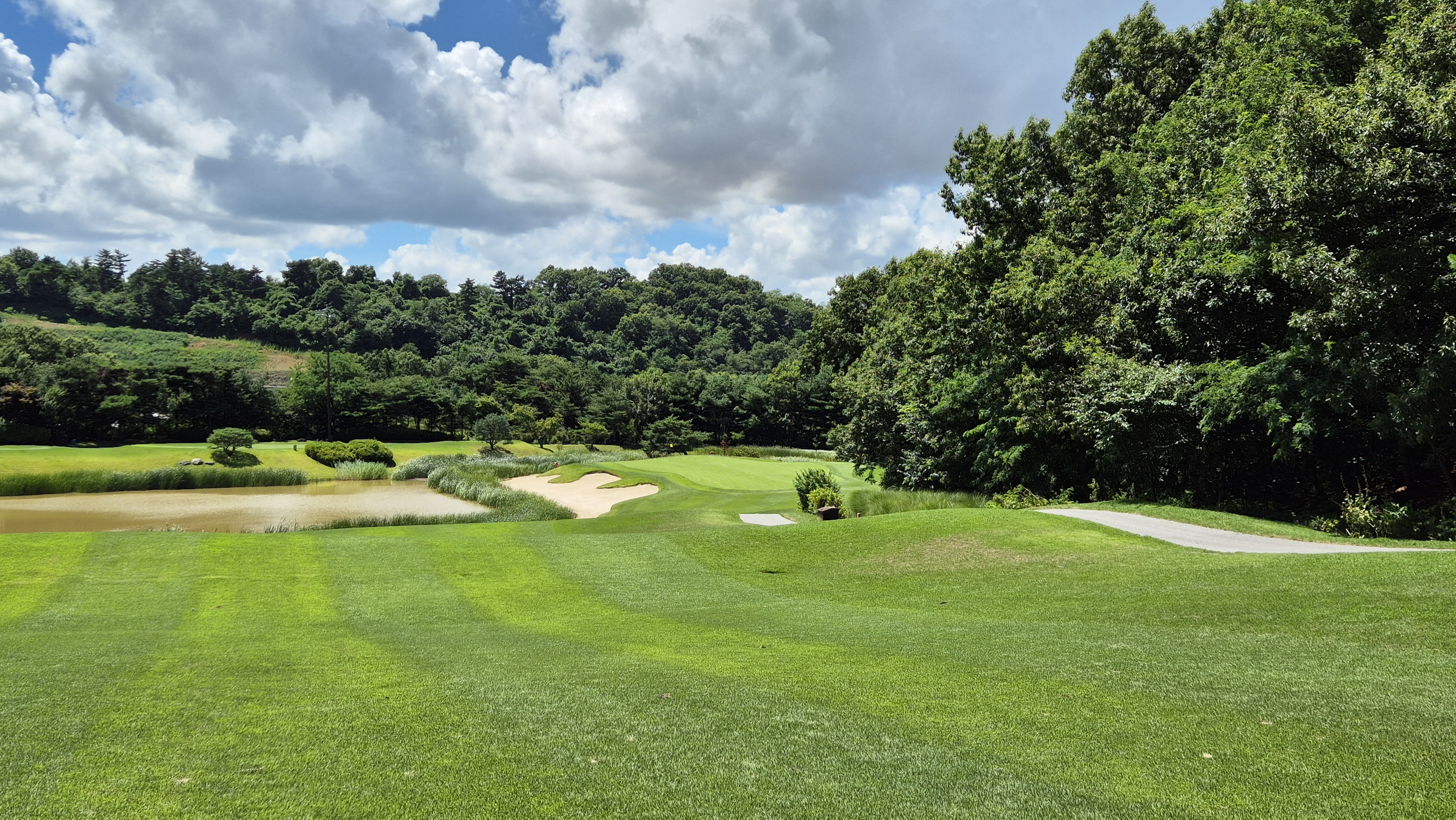 SG 아름다운cc 힐-레이크 코스 사진 및 공략 정보