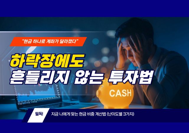 장기 투자 전략, 현금 비중