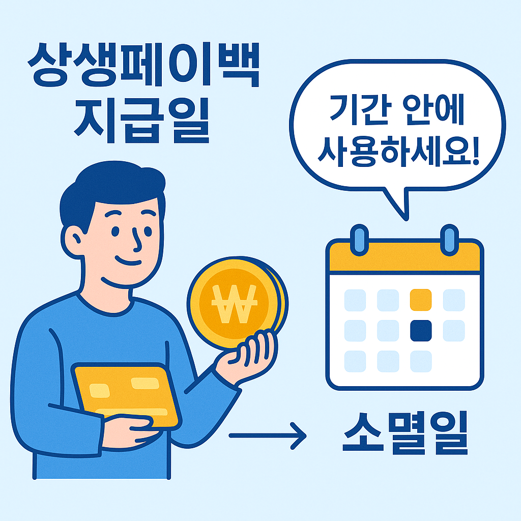 상생페이백 지급일, 소멸기간