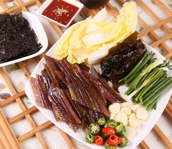 과메기 야채세트