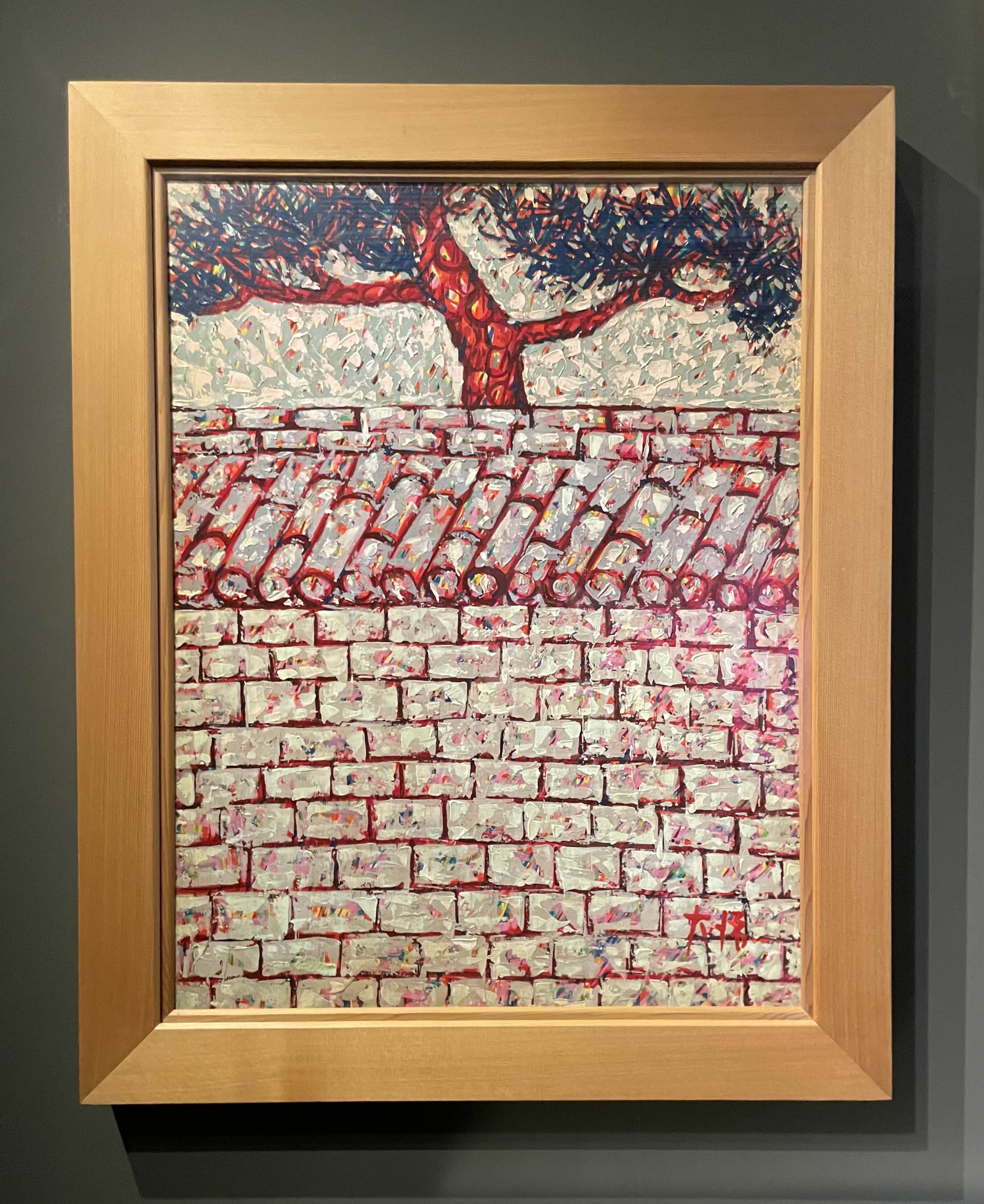 이대원-담장 (1965, 캔버스에 유채)